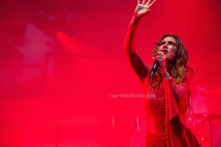 Highasakite, Ravnedalen Live, Kristiansand. Foto: Svein Erik Nomeland