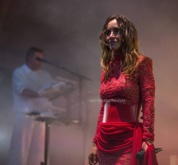 Highasakite, Ravnedalen Live, Kristiansand. Foto: Svein Erik Nomeland