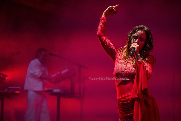 Highasakite, Ravnedalen Live, Kristiansand. Foto: Svein Erik Nomeland