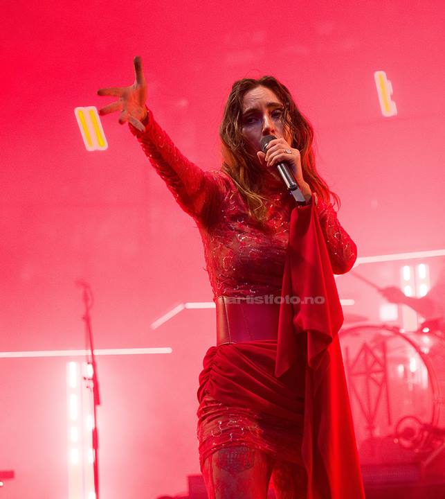 Highasakite, Ravnedalen Live, Kristiansand. Foto: Svein Erik Nomeland