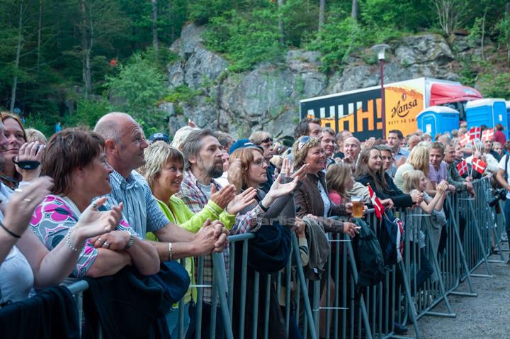 Kim Larsen, 9.7.2008, Ravnedalen, Kristiansand. Foto: Svein Erik Nomeland