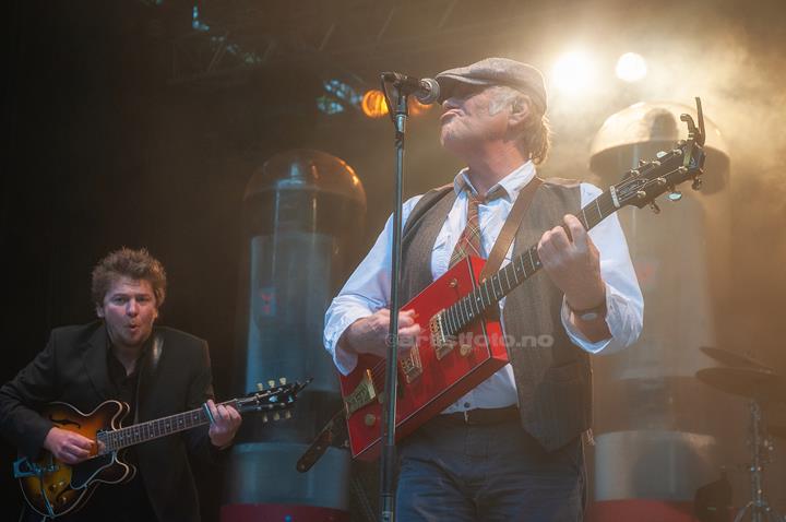 Kim Larsen, 9.7.2008, Ravnedalen, Kristiansand. Foto: Svein Erik Nomeland