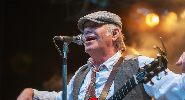Kim Larsen, 9.7.2008, Ravnedalen, Kristiansand. Foto: Svein Erik Nomeland