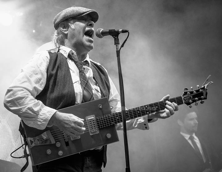 Kim Larsen, 9.7.2008, Ravnedalen, Kristiansand. Foto: Svein Erik Nomeland