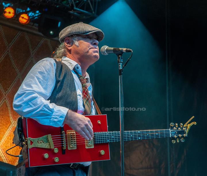 Kim Larsen, 9.7.2008, Ravnedalen, Kristiansand. Foto: Svein Erik Nomeland