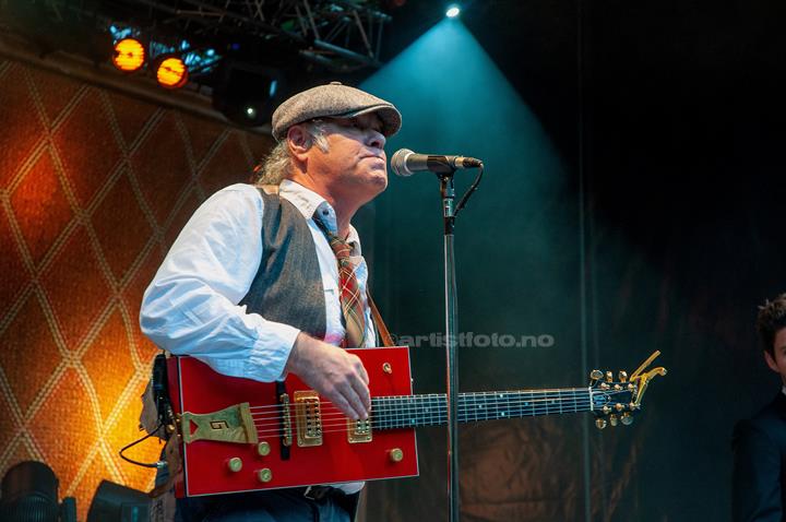 Kim Larsen, 9.7.2008, Ravnedalen, Kristiansand. Foto: Svein Erik Nomeland