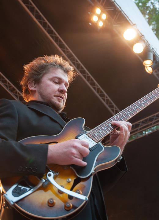 Kim Larsen, 9.7.2008, Ravnedalen, Kristiansand. Foto: Svein Erik Nomeland