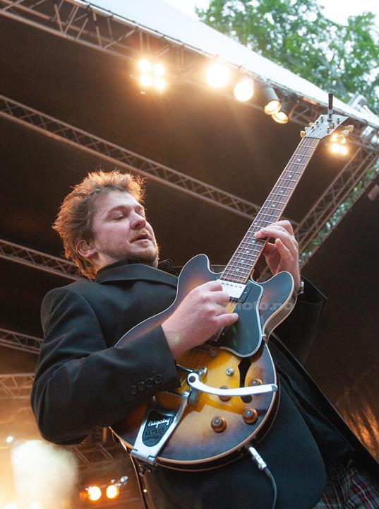 Kim Larsen, 9.7.2008, Ravnedalen, Kristiansand. Foto: Svein Erik Nomeland