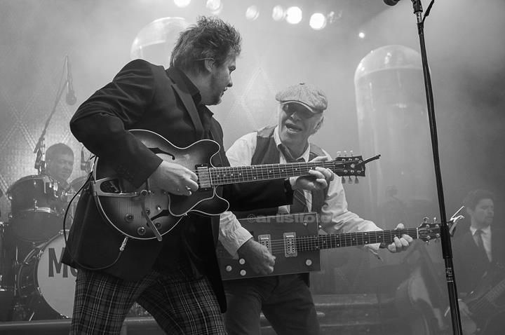 Kim Larsen, 9.7.2008, Ravnedalen, Kristiansand. Foto: Svein Erik Nomeland
