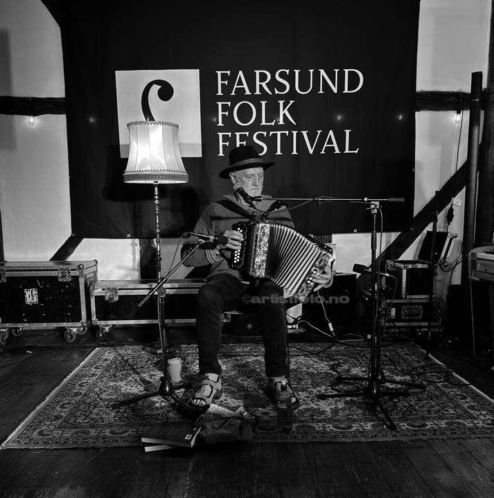 Breanndán Ó Beaglaoich, Farsund Folk Festival. Foto: Svein Erik Nomeland