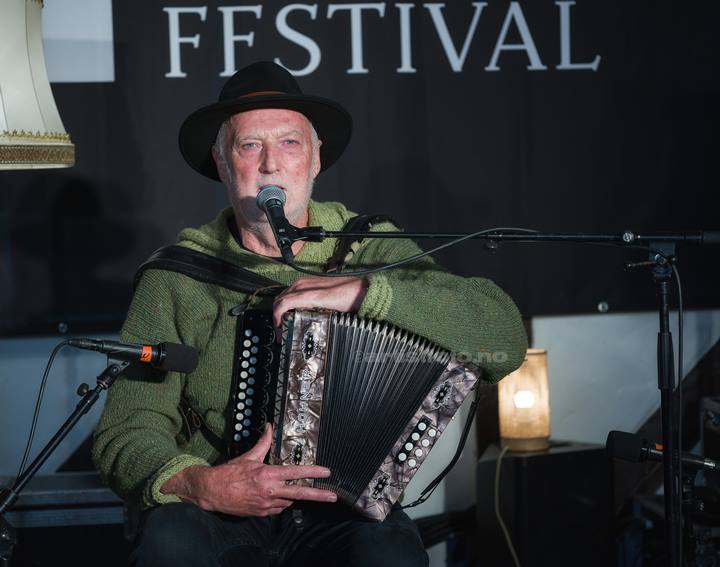 Breanndán Ó Beaglaoich, Farsund Folk Festival. Foto: Svein Erik Nomeland