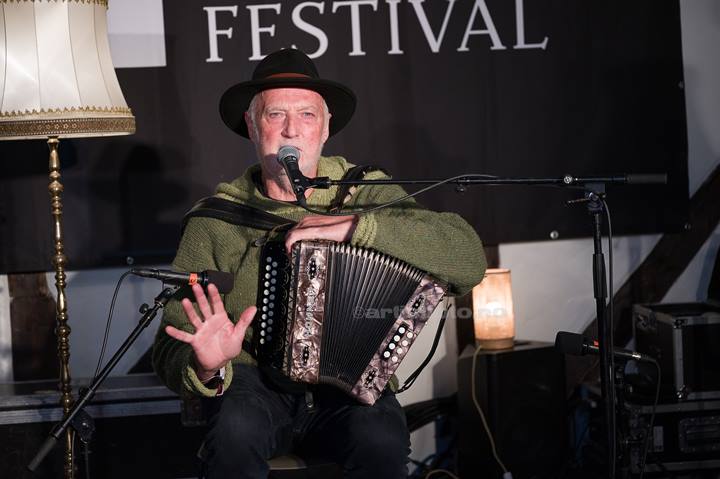 Breanndán Ó Beaglaoich, Farsund Folk Festival. Foto: Svein Erik Nomeland