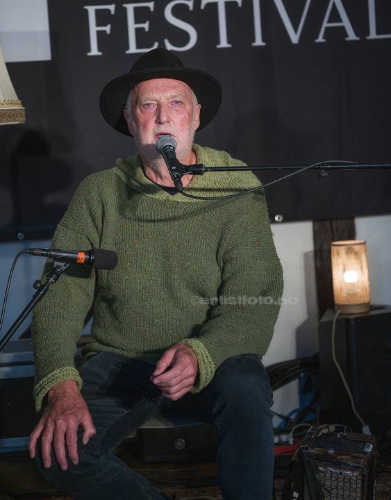 Breanndán Ó Beaglaoich, Farsund Folk Festival. Foto: Svein Erik Nomeland