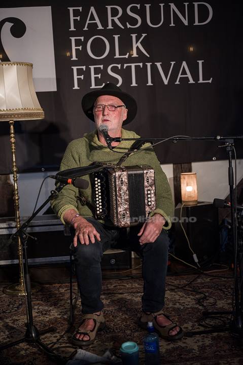 Breanndán Ó Beaglaoich, Farsund Folk Festival. Foto: Svein Erik Nomeland