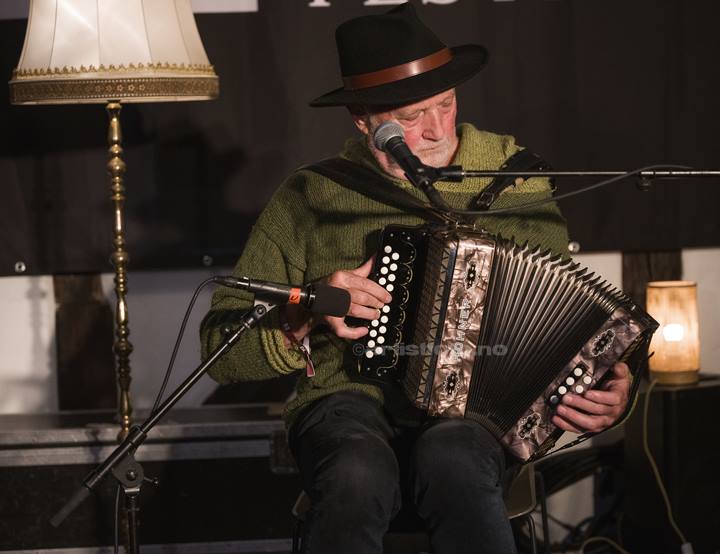 Breanndán Ó Beaglaoich, Farsund Folk Festival. Foto: Svein Erik Nomeland