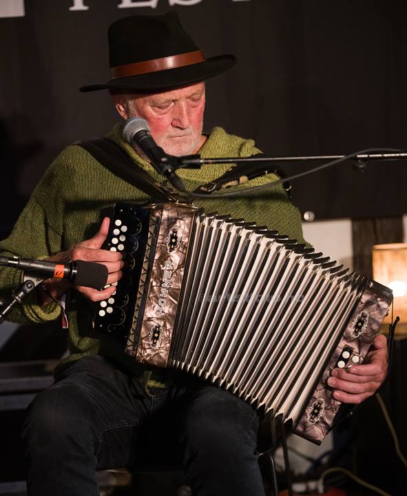 Breanndán Ó Beaglaoich, Farsund Folk Festival. Foto: Svein Erik Nomeland