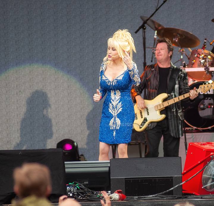 Dolly Parton, Sør Arena, Kristiansand, 17.06.2008. Foto: Svein Erik Nomeland