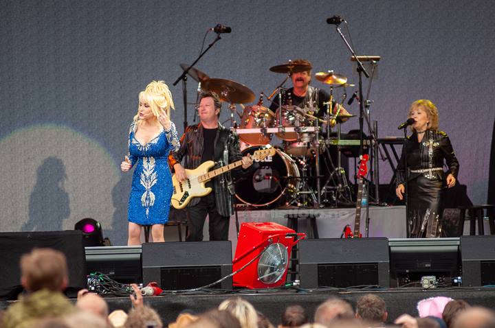 Dolly Parton, Sør Arena, Kristiansand, 17.06.2008. Foto: Svein Erik Nomeland