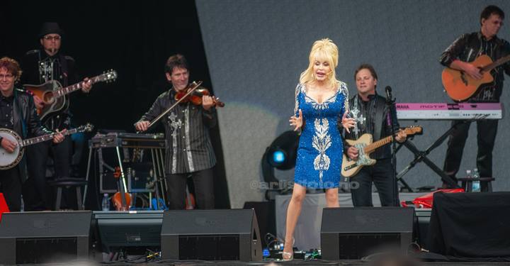Dolly Parton, Sør Arena, Kristiansand, 17.06.2008. Foto: Svein Erik Nomeland