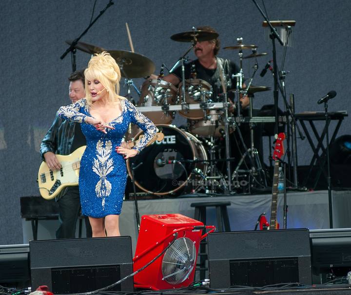Dolly Parton, Sør Arena, Kristiansand, 17.06.2008. Foto: Svein Erik Nomeland