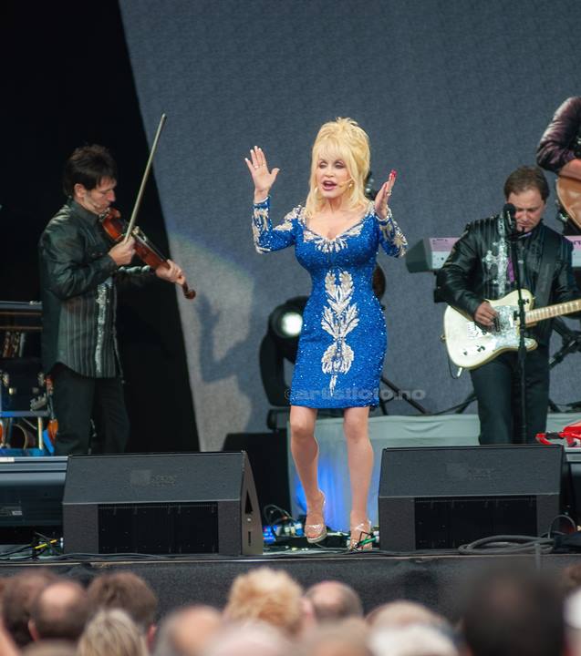 Dolly Parton, Sør Arena, Kristiansand, 17.06.2008. Foto: Svein Erik Nomeland