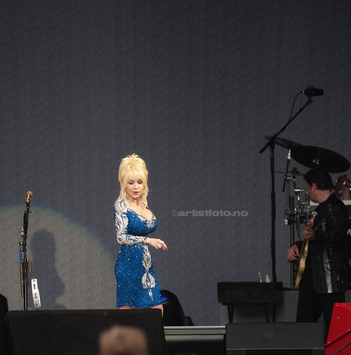 Dolly Parton, Sør Arena, Kristiansand, 17.06.2008. Foto: Svein Erik Nomeland