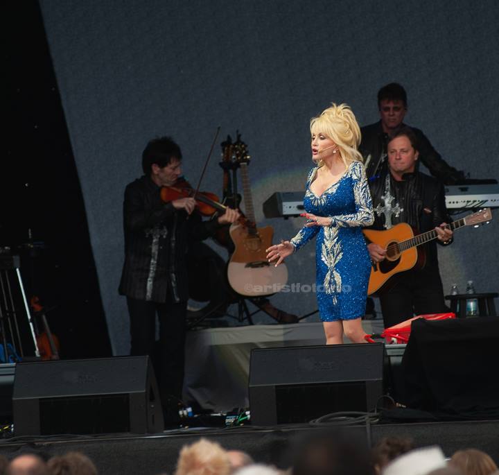 Dolly Parton, Sør Arena, Kristiansand, 17.06.2008. Foto: Svein Erik Nomeland