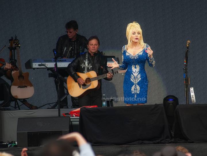 Dolly Parton, Sør Arena, Kristiansand, 17.06.2008. Foto: Svein Erik Nomeland