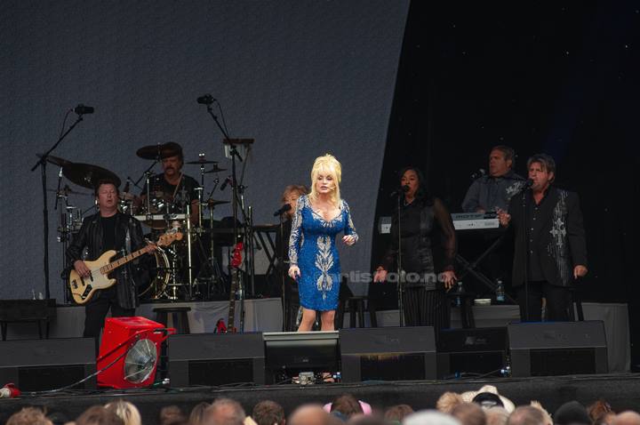 Dolly Parton, Sør Arena, Kristiansand, 17.06.2008. Foto: Svein Erik Nomeland