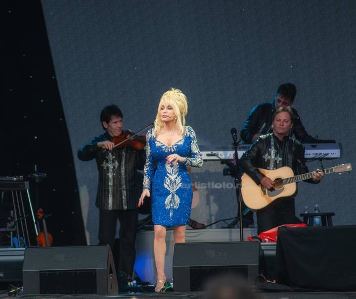 Dolly Parton, Sør Arena, Kristiansand, 17.06.2008. Foto: Svein Erik Nomeland