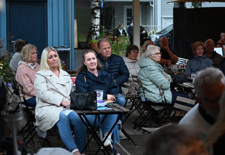 Rolf Løvland, Elisabeth "Bettan" Andreassen, Posebyhaven, Kristiansand. Foto: Svein Erik Nomeland