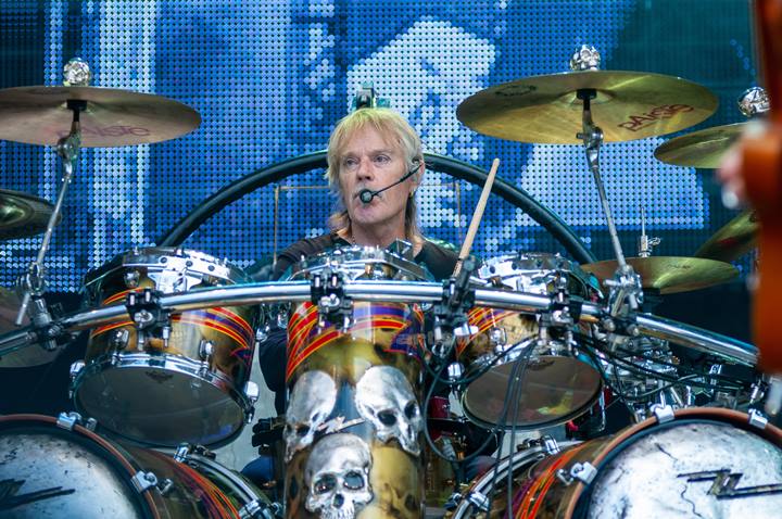Frank Beard, ZZ Top, Notodden (Arkivbilde 3.8.2012). Foto: Svein Erik Nomeland
