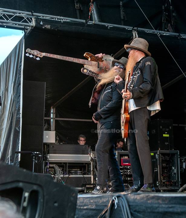 Frank Beard, ZZ Top, Notodden (Arkivbilde 3.8.2012). Foto: Svein Erik Nomeland