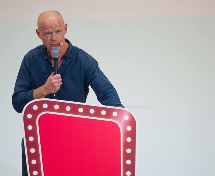 Harald Eia, Arendalsuka. Foto: Svein Erik Nomeland