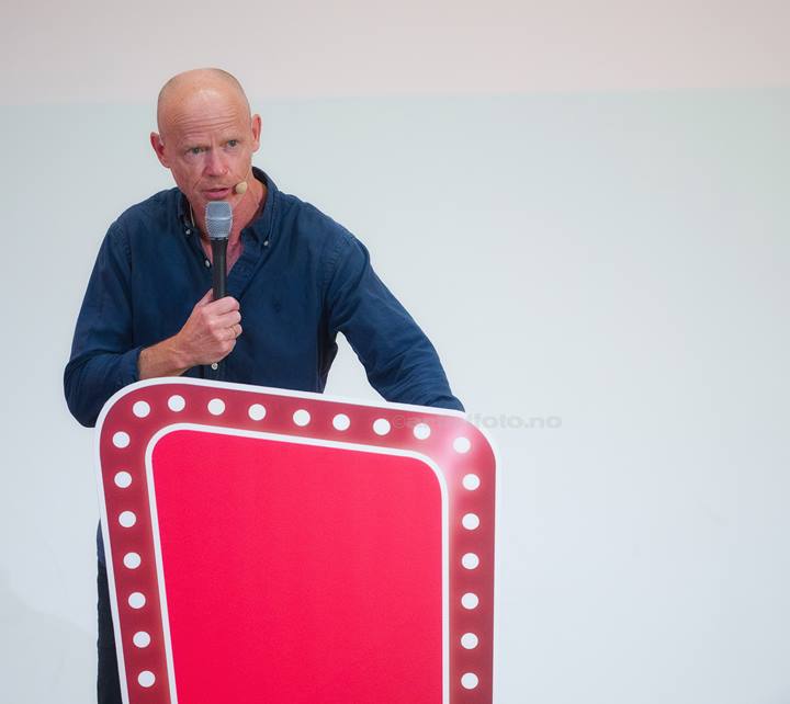 Harald Eia, Arendalsuka. Foto: Svein Erik Nomeland