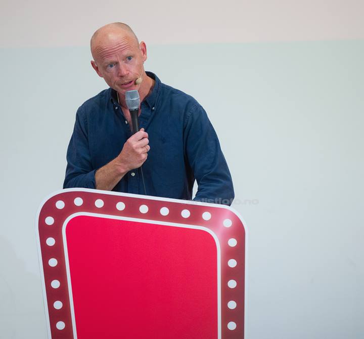 Harald Eia, Arendalsuka. Foto: Svein Erik Nomeland