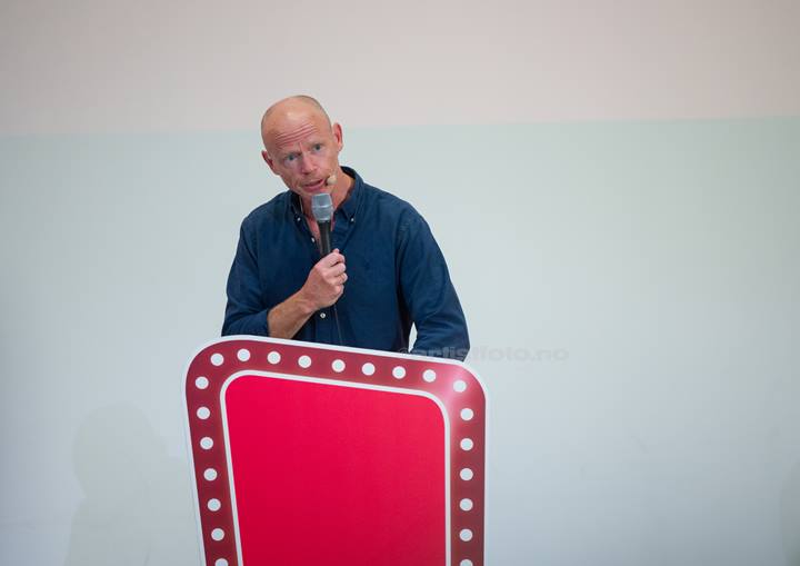 Harald Eia, Arendalsuka. Foto: Svein Erik Nomeland