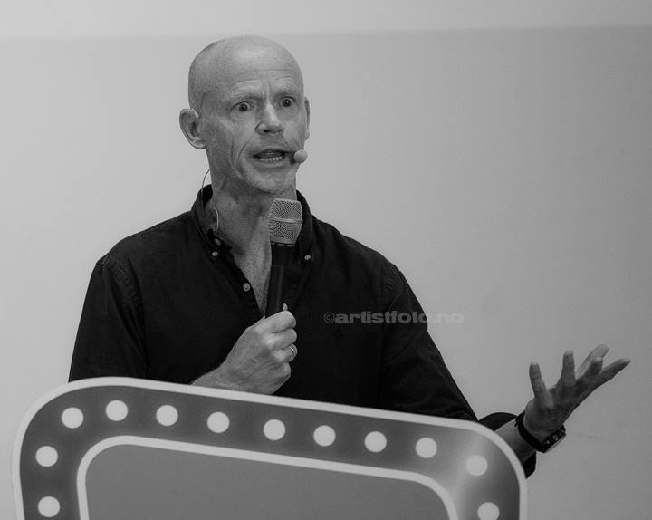 Harald Eia, Arendalsuka. Foto: Svein Erik Nomeland