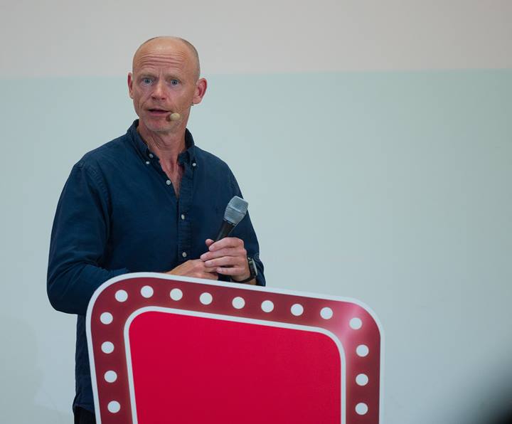 Harald Eia, Arendalsuka. Foto: Svein Erik Nomeland