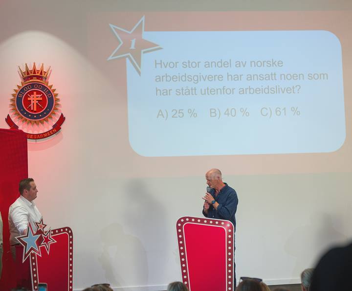 Harald Eia, Arendalsuka. Foto: Svein Erik Nomeland