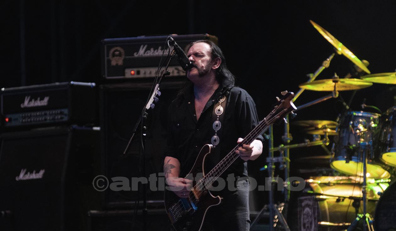 Motörhead, Norway Rock, Kvinesdal,12.07.2008 (header). Foto: Svein Erik Nomeland