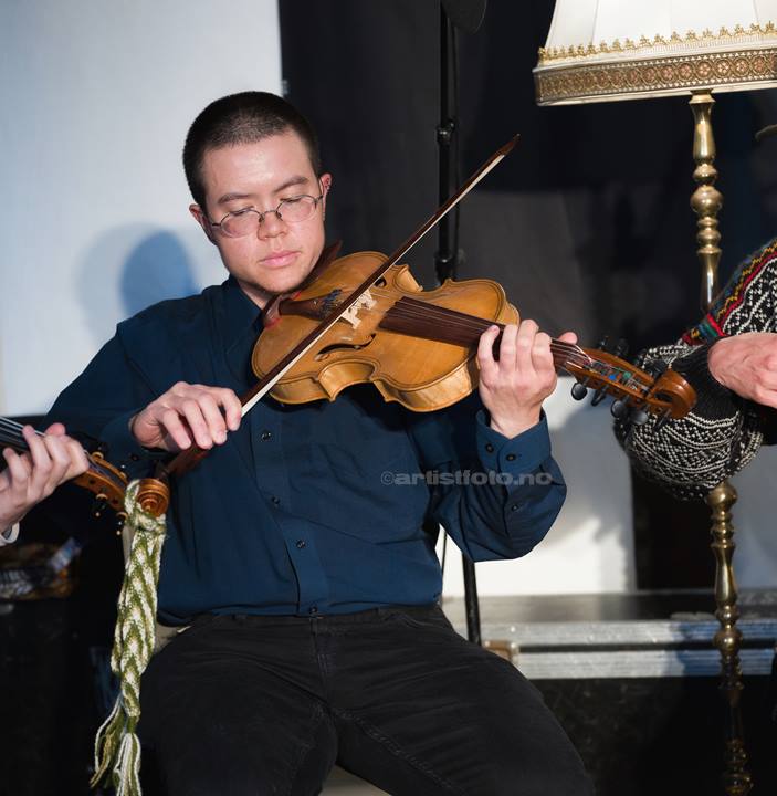 Brennan Kessenic, Farsund Folk Festival. Foto: Svein Erik Nomeland