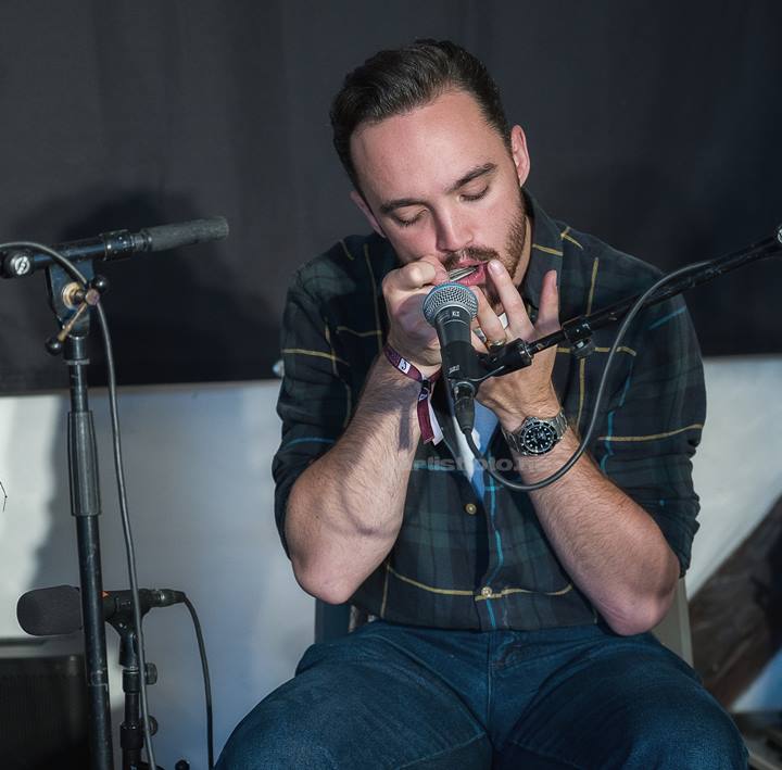 Frederic Deverill, Farsund Folk Festival. Foto: Svein Erik Nomeland