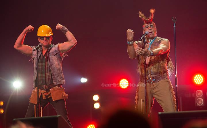 Village People, Oslo Spektrum 29.10.2017. Foto: Svein Erik Nomeland