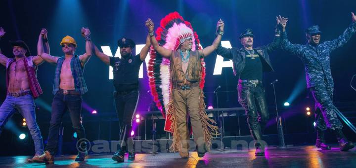 Village People, Oslo Spektrum 29.10.2017 (header). Foto: Svein Erik Nomeland
