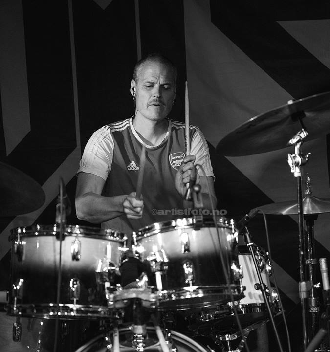 Ivar Loe Bjørnstad, Hedvig Mollestad Trio, Kafé Krank, Kristiansand. Foto: Svein Erik Nomeland