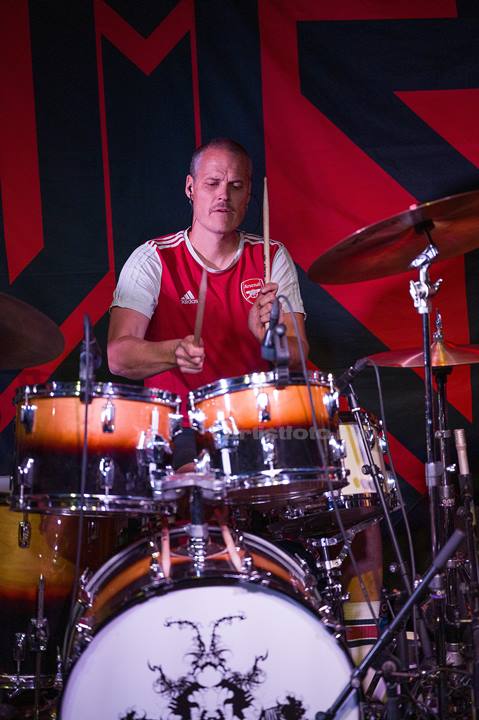Ivar Loe Bjørnstad, Hedvig Mollestad Trio, Kafé Krank, Kristiansand. Foto: Svein Erik Nomeland