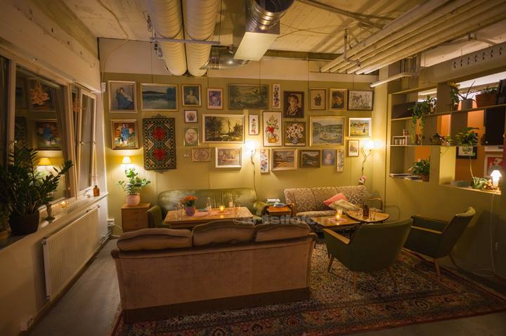 Kafé Krank, Kristiansand. Foto: Svein Erik Nomeland