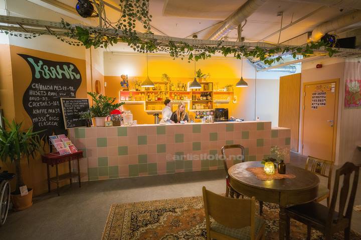 Kafé Krank, Kristiansand. Foto: Svein Erik Nomeland