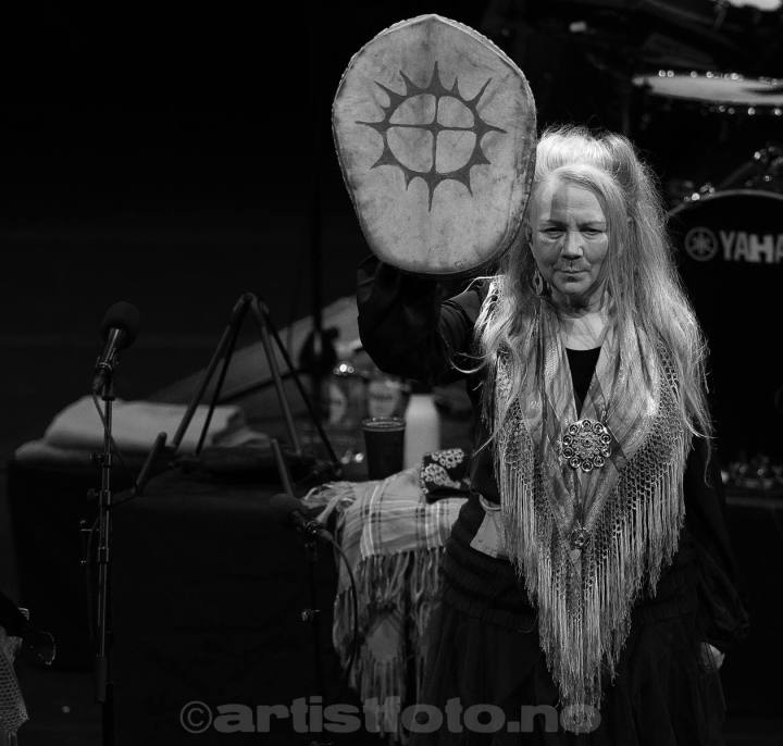 Mari Boine, Kilden, Kristiansand. Foto: Svein Erik Nomeland